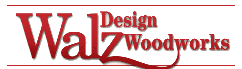 A red banner with the words 1 2 designs wooded